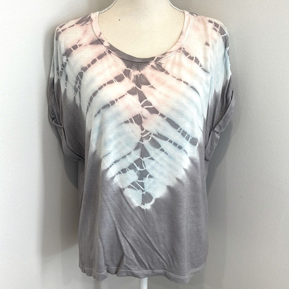 “Aqua” Brand Tye-Dye Tee